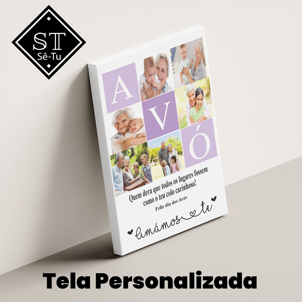 Tela Avó colo Carinhoso